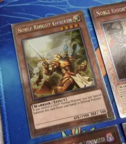 Yugioh 8 Card Limited Edition Noble Knight NKRT Set Lot Yu-Gi-Oh! TCG Cards - Image 2