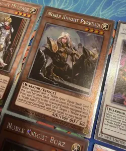 Yugioh 8 Card Limited Edition Noble Knight NKRT Set Lot Yu-Gi-Oh! TCG Cards - Image 5
