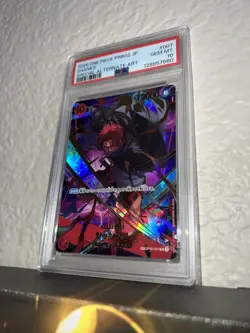 One Piece Shanks SP Alternate Art Japanese PRB02 OP06-007 PSA 10 GEM MT - Image 2