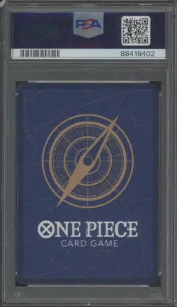 2023 One Piece Japanese OP04 #090 Monkey D. Luffy Alternate Art PSA 10 - Image 2