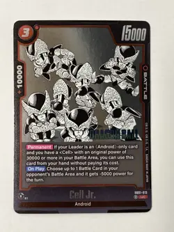 Dragon Ball Super Card Game Manga Booster SB01-013 Cell Jr. - Image 1