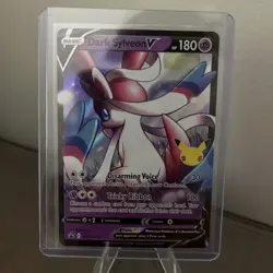 Pokemon Dark Sylveon v SWSH134 Black Star Promos Holo Card 2021 - Image 1