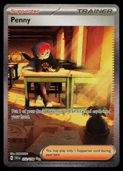 Pokemon Card - Penny SV01: Scarlet & Violet Base Set 252/198 Holo - Image 1