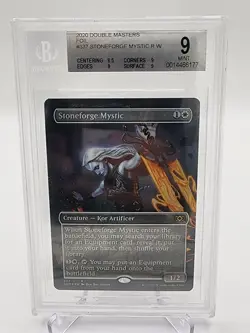MTG Double Masters 2020 Stoneforge Mystic BGS 9.0Q++ (Quad++) MINT Foil B-Topper - Image 1