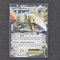 Skarmory EX - 80/146 - Ultra Rare - XY Base Set - Pokemon Card - LP - Image 1