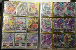 Huge 252 card Pokemon binder collection Illustration Rare , Gold , Vint. & MORE - Image 5
