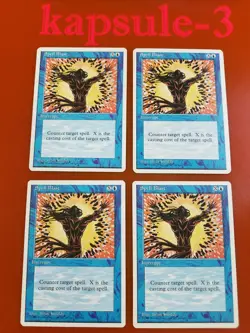 4x Spell Blast | 4th Edition | MTG Magic Cards - Image 1