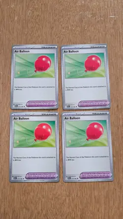 x4 Air Balloon 79/86 Pokemon Card TCG Playset - Image 1