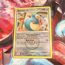 Pokemon TCG Snorlax LV.37 33/111 2009 Rare Holo Card 100 HP - Image 1