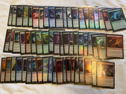 Full set Common *Foil* cards Inc Land x 96 No GF ~ MTG Edge of Eternities, Mint - Image 1