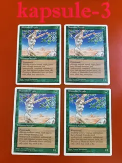 4x Shanodin Dryads | 4th Edition | MTG Magic The Gathering Cards - Image 1