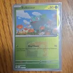 Pokemon Bulbasaur Me01: Mega Evolution Basic Card 001/132 pokemon day 2026 - Image 1