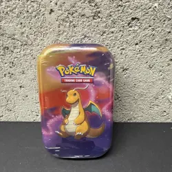 Pokemon Trading Card Game: Kanto Power Mini Tin Dragonite K19 Evolutions Pack - Image 1