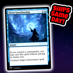 Fierce Guardianship - Custom Art Magic: The Gathering Playtest Card - Commander - Image 1