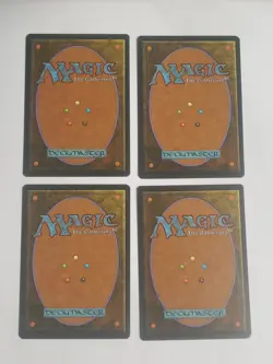 MTG Playset 4x Wall of Wood (4th Edition/Green/C) - BGM - Image 2