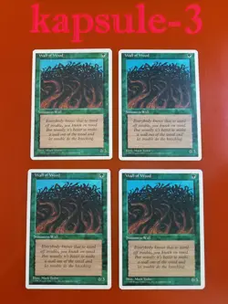 4x Wall of Wood | 4th Edition | MTG Magic Cards - Image 1