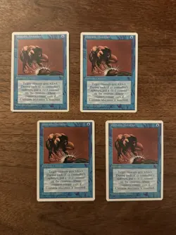 4x Unstable Mutation NM+ NEVER PLAYED MTG Fourth 4th Ed. Magic x4 FAST SHIPPING - Image 1