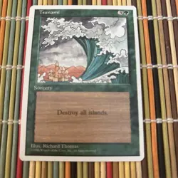 Tsunami - 4th Edition - Light Play, English - Free Shipping - Image 1