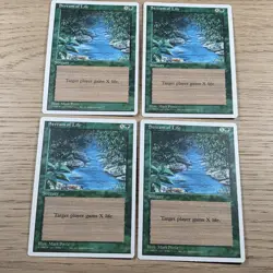 Stream of Life - Fourth Edition - MTG Magic - Playset - Green Sorcery - Image 1