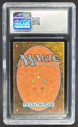 0005 Sarcomancy 1997 Magic: The Gathering Tempest CGC 8 - Image 2