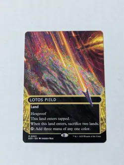 Lotus Field (0023) (Borderless) Edge of Eternities: Stellar Sights Regular - Image 1