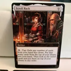 Scroll Rack - Altered Art - - Commander - EDH - BT - Image 1