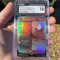 MTG - Avatar The Legend Of Roku/Avatar Roku Mythic Borderless Foil CGC 10 Pop 1 - Image 1