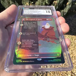 MTG - Avatar The Legend Of Roku/Avatar Roku Mythic Borderless Foil CGC 10 Pop 1 - Image 3