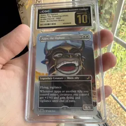 Appa, The Vigilant 0062 TLE Borderless MTG Avatar CGC Pristine 10 Pop 1 🔥 - Image 1