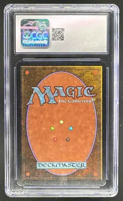 9010 Damping Field 1994 Magic: The Gathering Antiquities CGC 9 - Image 2
