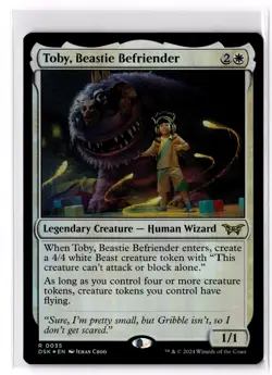 Toby, Beastie Befriender 35 Duskmourn: House of Horror Foil NM - Image 1