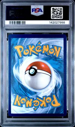 142027998 Reshiram ex 2025 Pokemon White Flare #173/086 Black and Rare PSA 9 - Image 2
