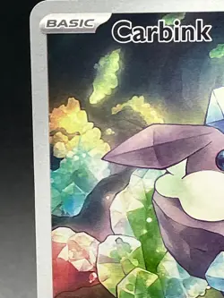 Carbink 242/217 Full Art Holo Rock Basic Ascended Heroes 90HP Pokemon TCG Mint - Image 3