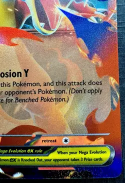 Mega Charizard Y Ex 022/217 Ascended Heroes - DOUBLE RARE HOLO - 2026 Pokemon - Image 3
