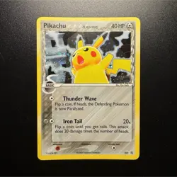 Pokemon Pikachu Delta Species 035 40HP Promo Holo Basic 2006 Nintendo - Image 1