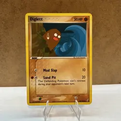 Diglett 50/100 Common Ex Crystal Guardians Pokemon Card Non Holo - Image 1