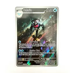 Pokemon TCG Palafin Illustration Rare Paldean Fates PAF EN 225/091 Near Mint - Image 1
