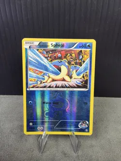 Team Aqua's Spheal 3/34 Double Crisis Reverse Holo Pokemon TCG LP Rare! - Image 1