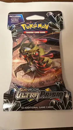 Pokemon 2018 Sun & Moon Ultra Prism Sleeved Blister Booster Pack Factory Sealed - Image 1