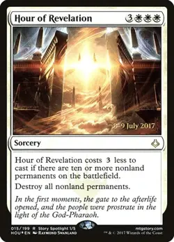 Hour of Revelation - Foil Prerelease Promo HOU MP MTG - Image 1