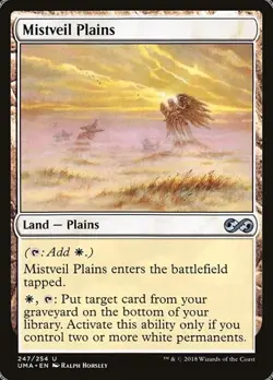 Mistveil Plains - Foil Ultimate Masters LP MTG - Image 1