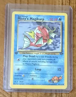 Pokemon TCG Misty’s Magikarp #88/132 Non-Holo 1st Edition Vintage - Image 1