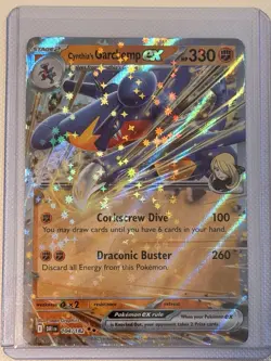 Pokemon Cynthia's Garchomp ex 104/182 DRI Destined Rivals NM - Image 1