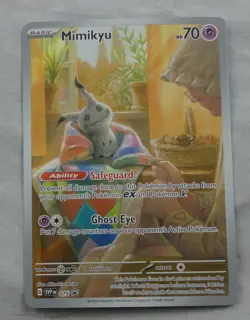 Mimikyu SVP075 Black Star Promos Paldean Fates Holo Pokemon TCG 2024 - Image 1
