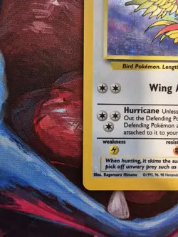 PIDGEOT JUNGLE HOLO RARE 08/64 VINTAGE POKEMON TCG UNLIMITED LP - Image 5