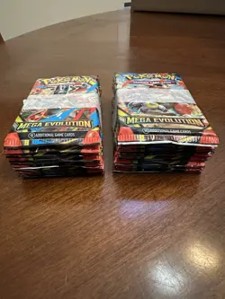 Pokemon TCG: Mega Evolution - 18 Loose Packs (Half Booster Box Equivalent) NEW - Image 2