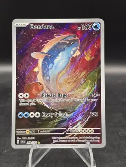 Pokemon TCG Dondozo 207/198 Scarlet & Violet Base Set Full Art Holo NM - Image 1