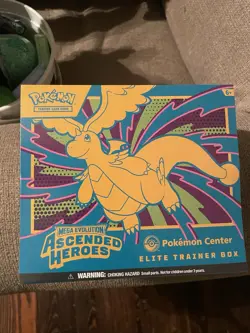 Pokemon Mega Evolution Ascended Heroes Elite Trainer Box Pokemon Center ETB - Image 1