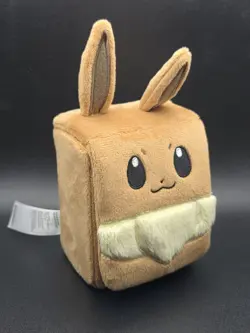 Pokemon TCG Eevee Plush Deck Box From SPC Super Premium Collection Fuzzy Box New - Image 1