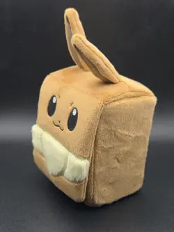 Pokemon TCG Eevee Plush Deck Box From SPC Super Premium Collection Fuzzy Box New - Image 2